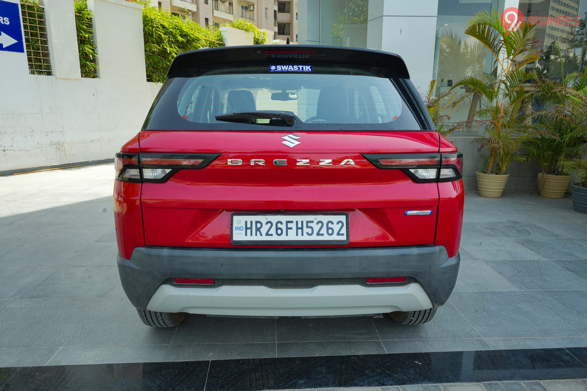 Maruti Suzuki Brezza Rear View