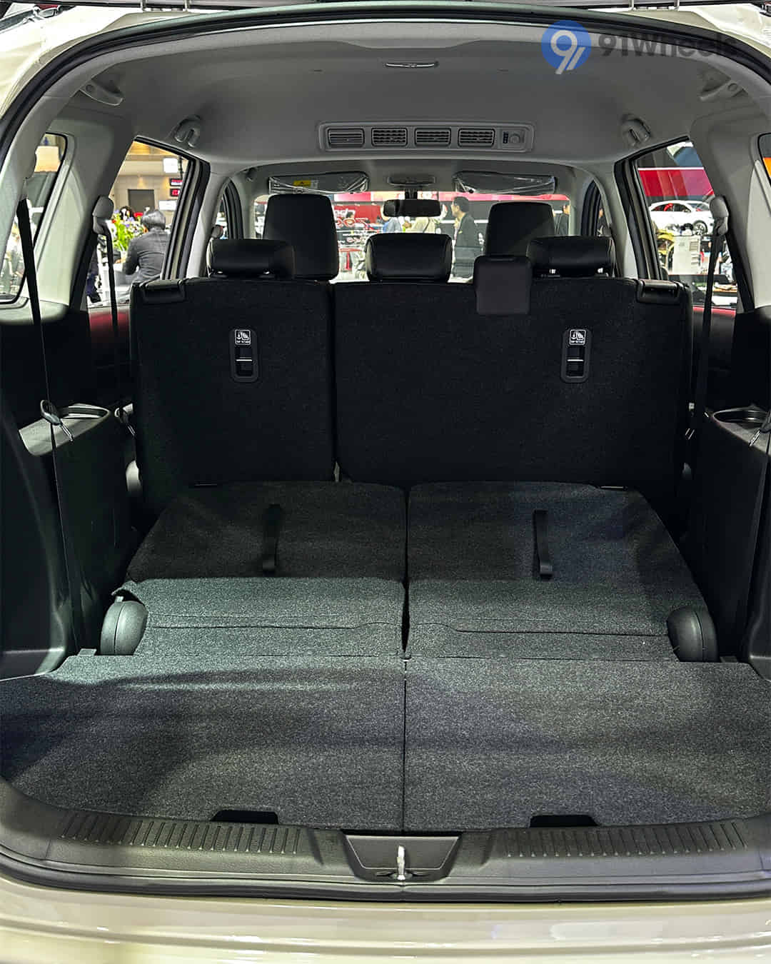 Bootspace Rear Seat Folded