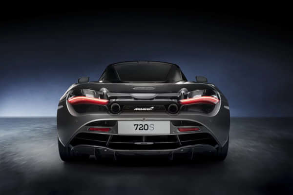 Mclaren 720S 2023-2025 Rear View