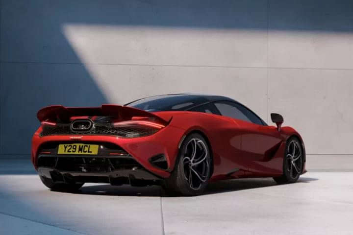 Mclaren 750S Right Rear Three Quarter