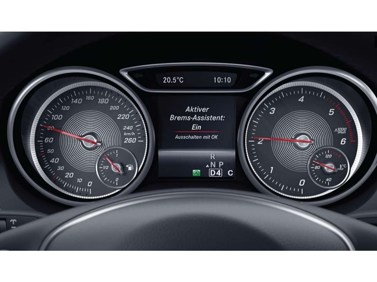 Mercedes-Benz A Class Sedan Limousine Instrument Cluster