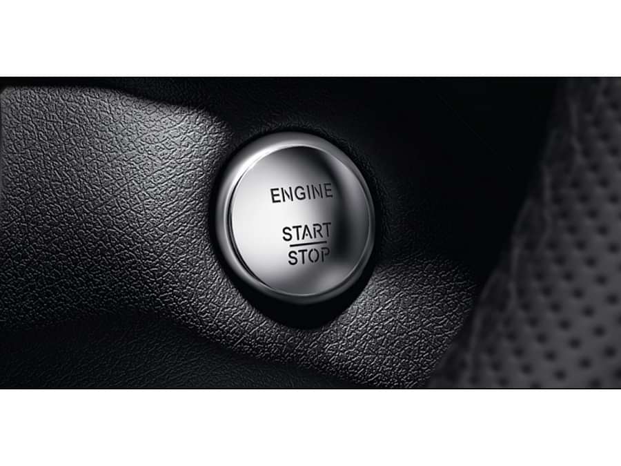 Mercedes-Benz A Class Sedan Limousine Engine Start Button