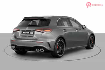 Mercedes-Benz AMG A 45 S Right Rear Three Quarter Mercedes-Benz AMG A 45 S Right Rear Three Quarter
