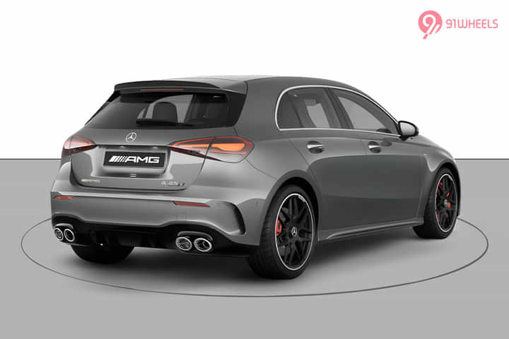 Mercedes-Benz AMG A 45 S Right Rear Three Quarter Mercedes-Benz AMG A 45 S Right Rear Three Quarter