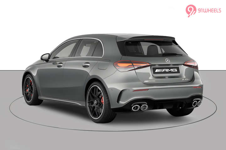Mercedes-Benz AMG A 45 S Left Rear Three Quarter