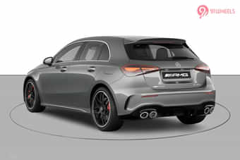 Mercedes-Benz AMG A 45 S Left Rear Three Quarter Mercedes-Benz AMG A 45 S Left Rear Three Quarter