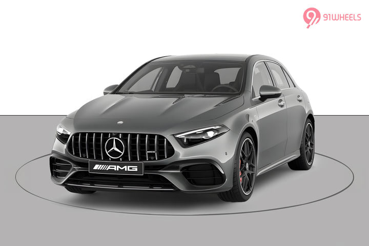 Mercedes-Benz AMG A 45 S Left Front Three Quarter