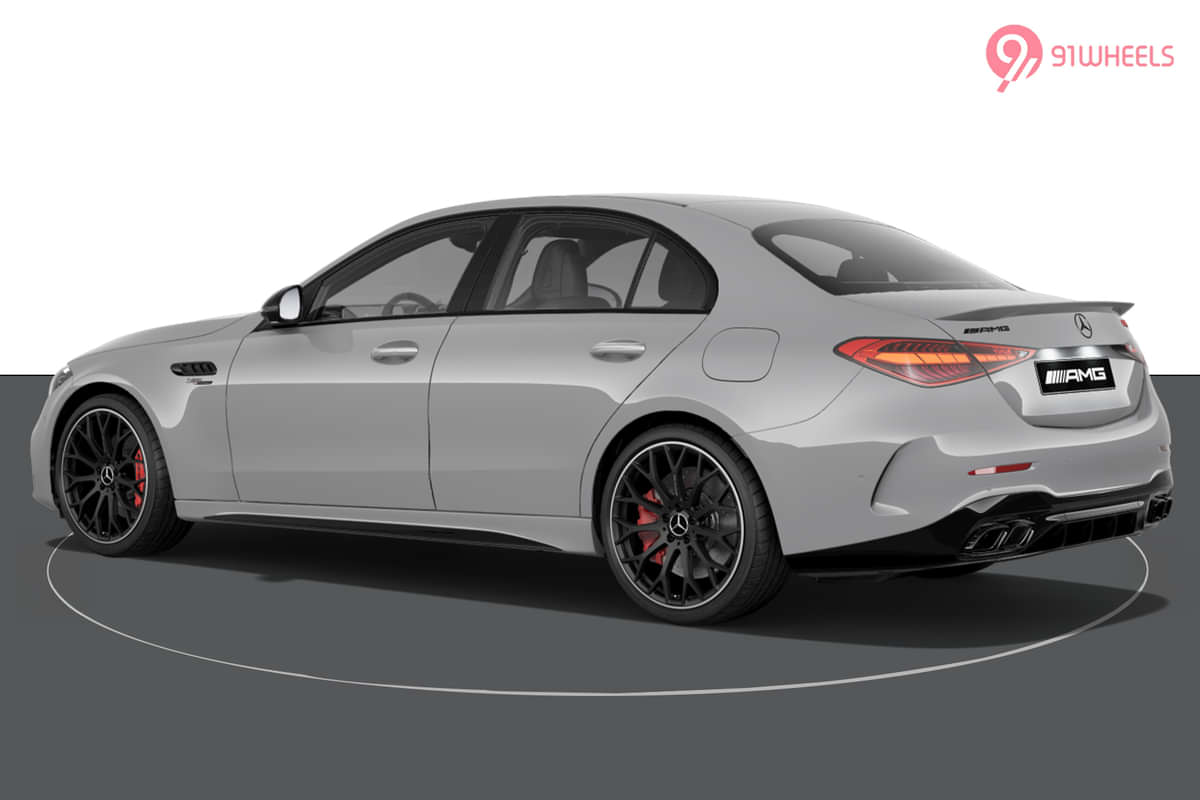 Mercedes-Benz AMG C 63 SE Performance Left Rear Three Quarter