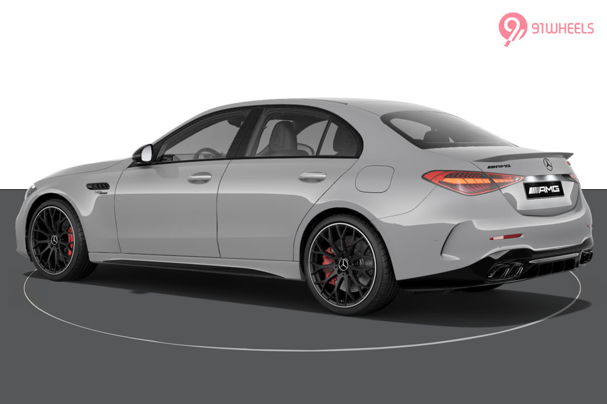 Mercedes-Benz AMG C 63 S E Performance Left Rear Three Quarter Mercedes-Benz AMG C 63 S E Performance Left Rear Three Quarter