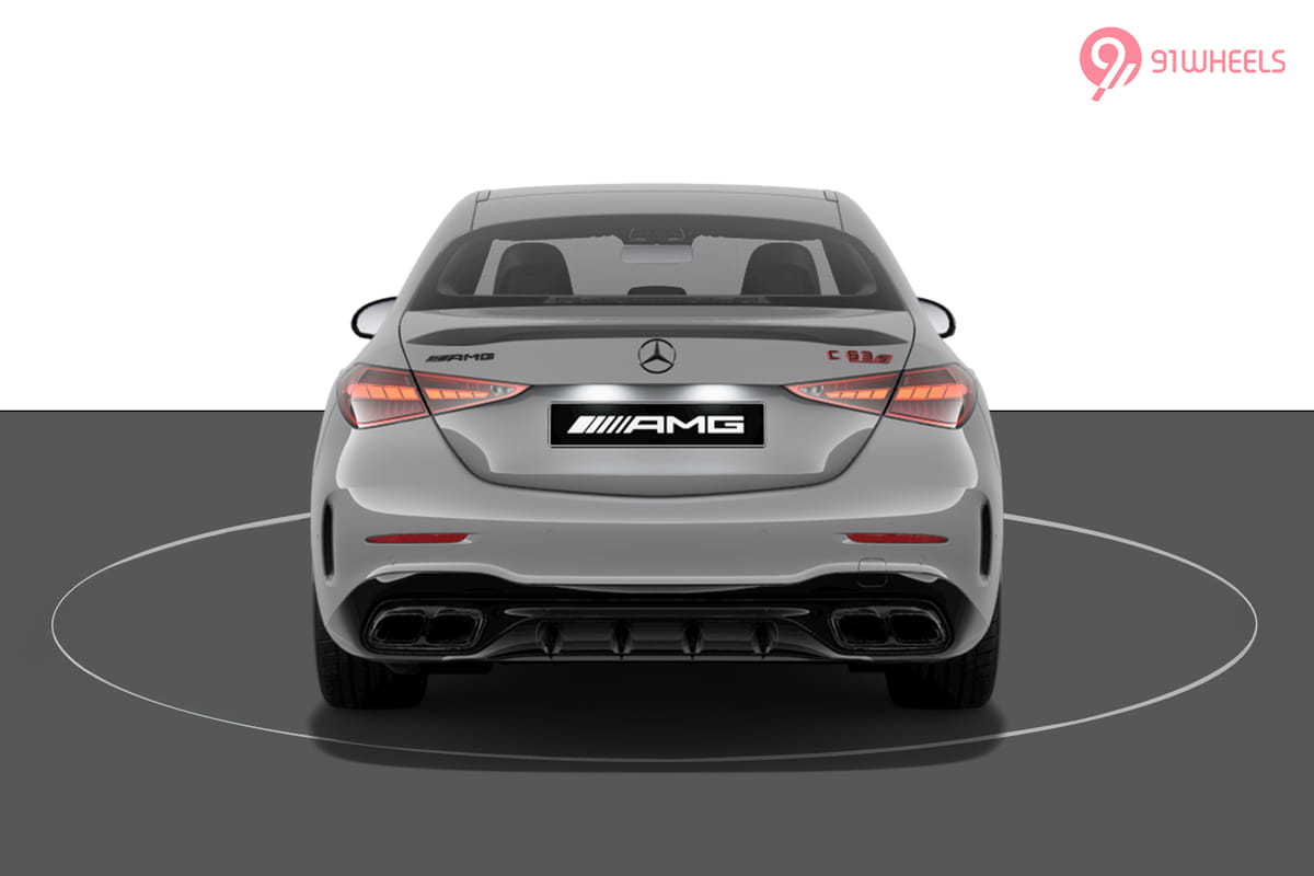 Mercedes-Benz AMG C 63 S E Performance Rear View Mercedes-Benz AMG C 63 S E Performance Rear View