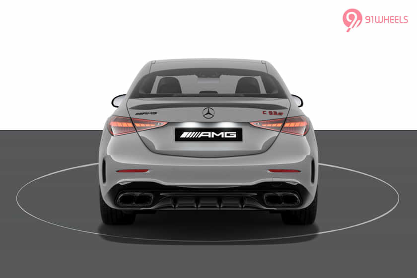 Mercedes-Benz AMG C 63 S E Performance Rear View Mercedes-Benz AMG C 63 S E Performance Rear View