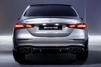 Mercedes-Benz AMG E 53 2021-2025 Rear View Mercedes-Benz AMG E 53 2021-2025 Rear View