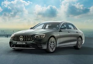 Mercedes-Benz AMG E 63 2021-2025 Left Front Three Quarter