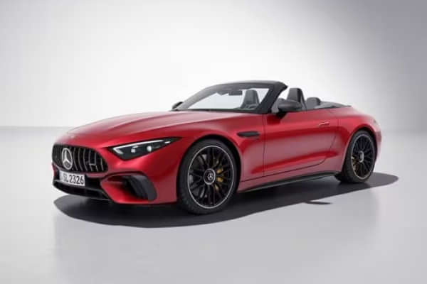 Mercedes-Benz AMG SL55 Roadster Left Front Three Quarter