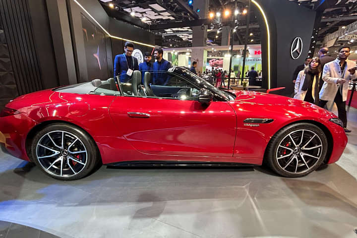 Mercedes-Benz AMG SL55 Roadster Right Side View