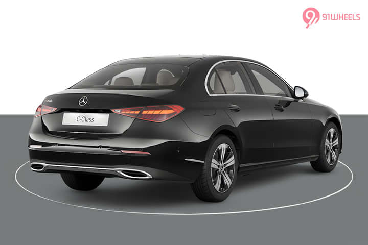 Mercedes-Benz C-Class Right Rear Three Quarter