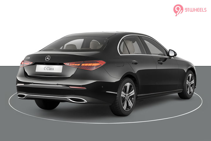 Mercedes-Benz C-Class Right Rear Three Quarter
