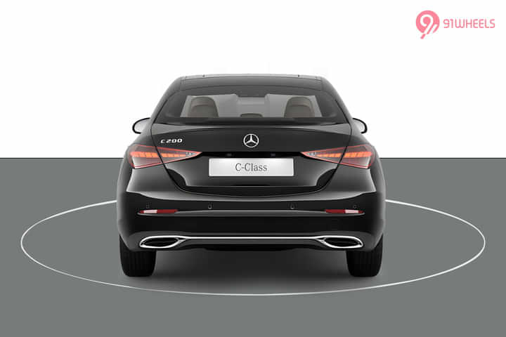 Mercedes-Benz C-Class Rear View Mercedes-Benz C-Class Rear View
