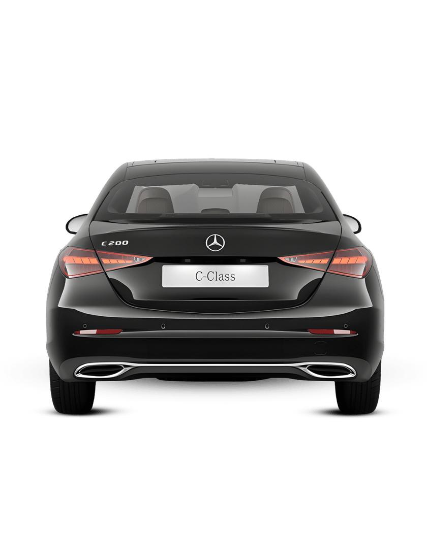 Mercedes-Benz C-Class Rear View Mercedes-Benz C-Class Rear View