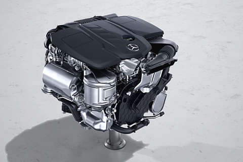 Mercedes-Benz C-Class 2022 C220d Engine Shot