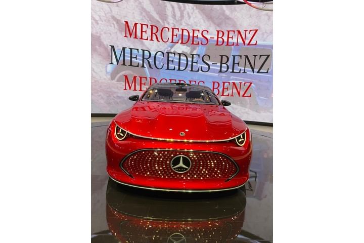Mercedes-Benz CLA Electric Front View