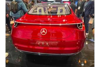 Mercedes-Benz CLA Electric Rear View Mercedes-Benz CLA Electric Rear View