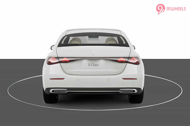 Mercedes-Benz E-Class Rear View Mercedes-Benz E-Class Rear View