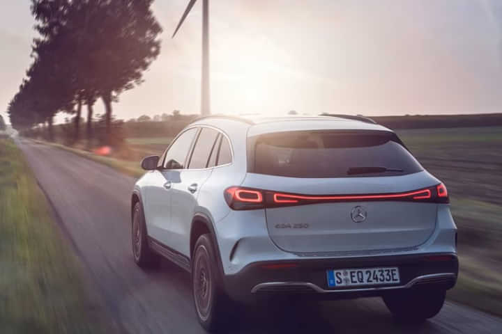 Mercedes-Benz EQA Left Rear Three Quarter Mercedes-Benz EQA Left Rear Three Quarter