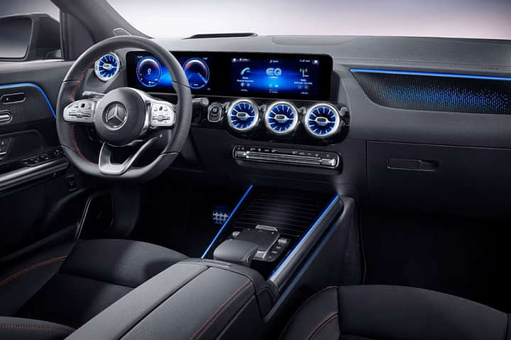 Mercedes-Benz EQA Dashboard