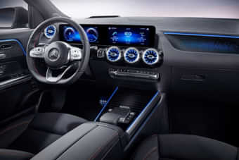 Mercedes-Benz EQA Dashboard Mercedes-Benz EQA Dashboard