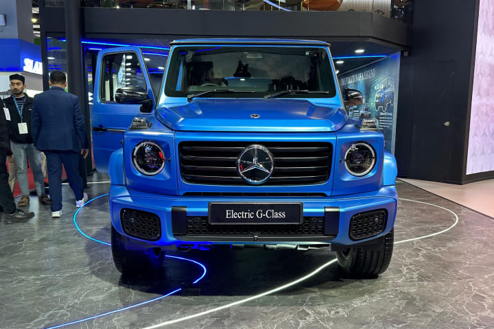 Mercedes-Benz G Class Electric Front View