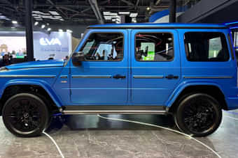 Mercedes-Benz G Class Electric Left Side View Mercedes-Benz G Class Electric Left Side View