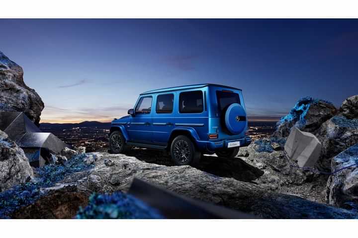 Mercedes-Benz G Class Electric Left Rear Three Quarter