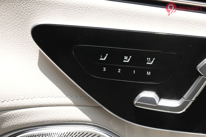 Mercedes-Benz EQS SUV EV Seat Adjustment for Driver