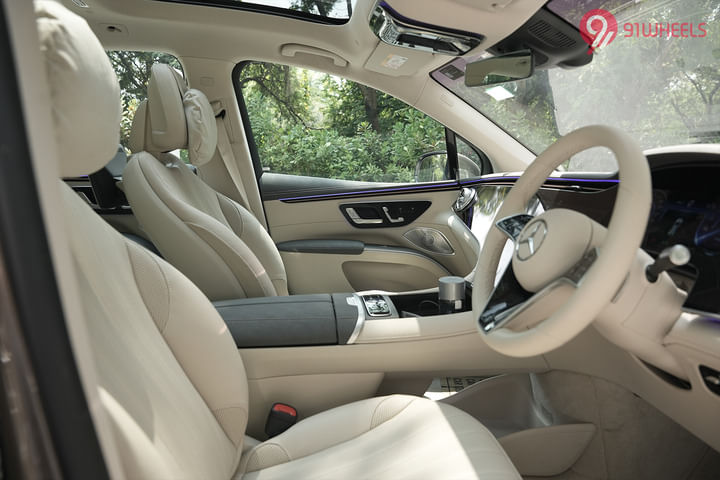 Mercedes-Benz EQS SUV EV Front Row Seats