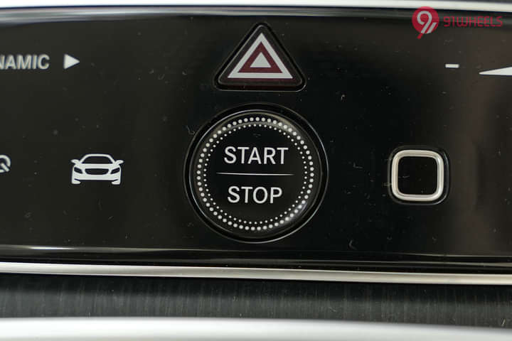 Mercedes-Benz EQS SUV EV Engine Start Button