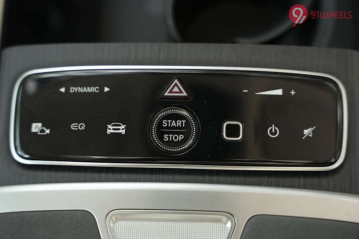Mercedes-Benz EQS SUV EV Dashboard Switches