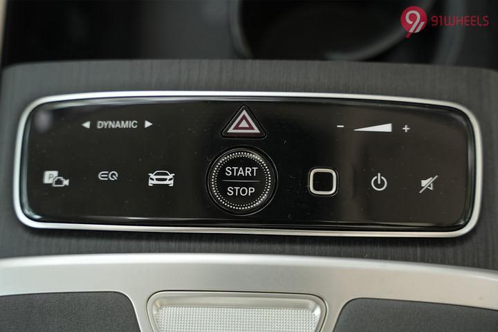 Mercedes-Benz EQS SUV EV Dashboard Switches