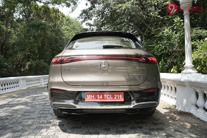 Mercedes-Benz EQS SUV EV Rear View