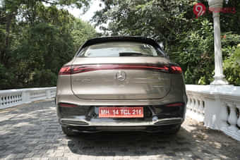 Mercedes-Benz EQS SUV EV Rear View Mercedes-Benz EQS SUV EV Rear View