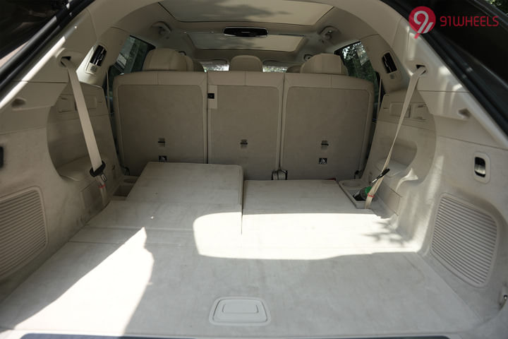 Mercedes-Benz EQS SUV EV Bootspace