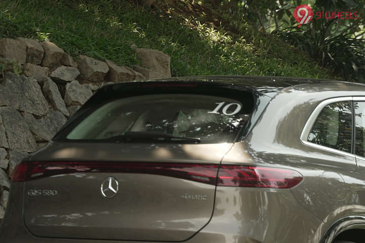 Mercedes-Benz EQS SUV EV Closed Boot/Trunk
