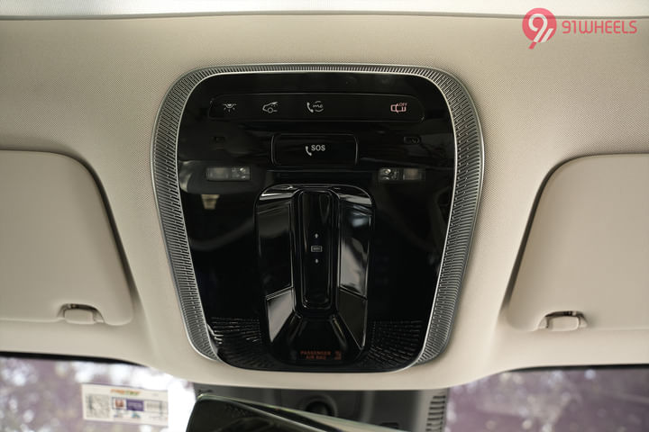 Mercedes-Benz EQS SUV EV Roof Mounted Controls/Sunroof & Cabin Light Controls