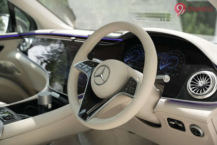 Mercedes-Benz EQS SUV EV Steering Wheel