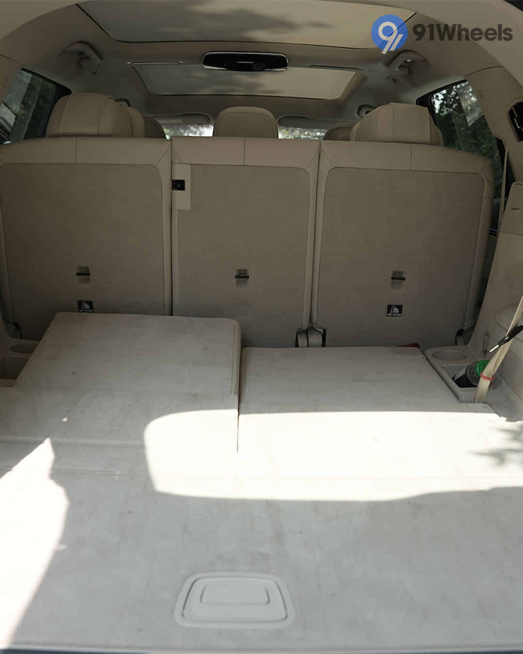Bootspace Rear Seat Folded
