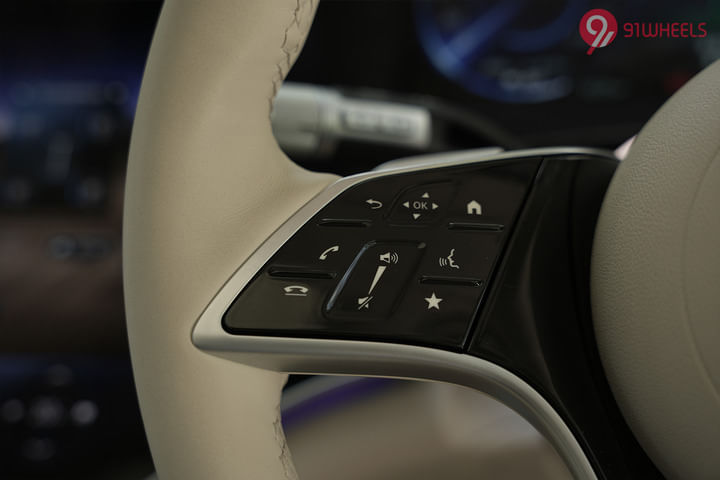 Mercedes-Benz EQS SUV EV Left Steering Mounted Controls