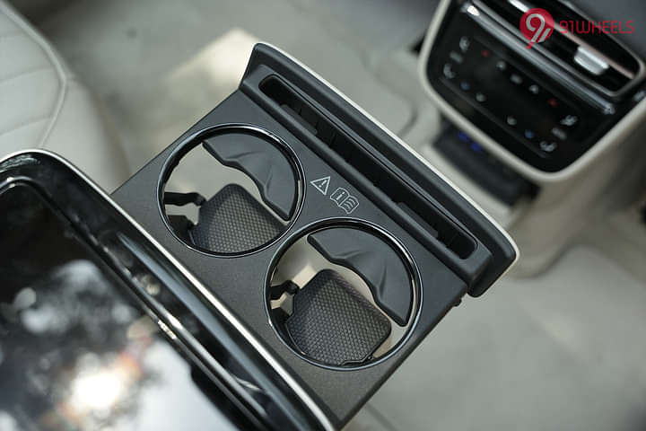 Mercedes-Benz EQS SUV EV Rear Cup Holders
