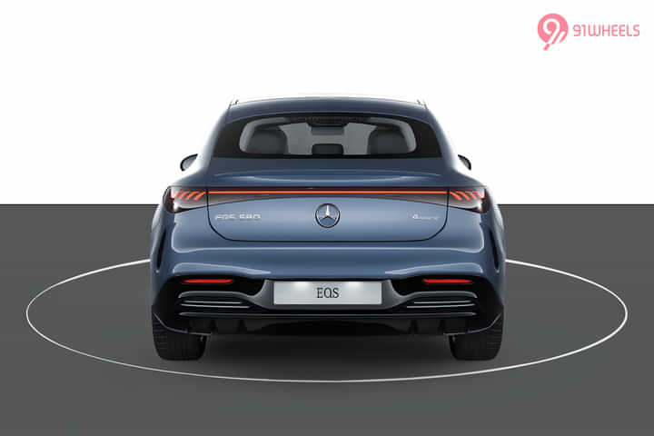 Mercedes-Benz EQS Limousine Rear View Mercedes-Benz EQS Limousine Rear View
