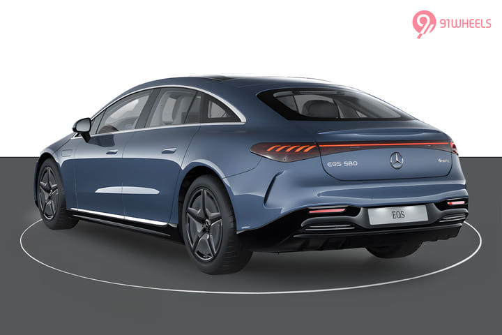 Mercedes-Benz EQS Limousine Left Rear Three Quarter