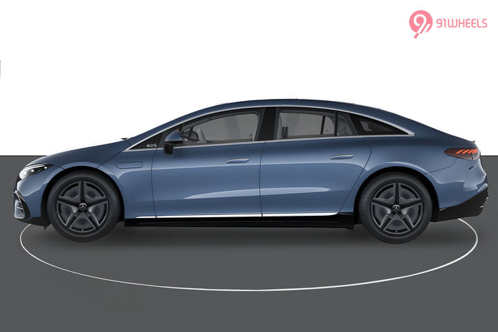Mercedes-Benz EQS Limousine Left Side View